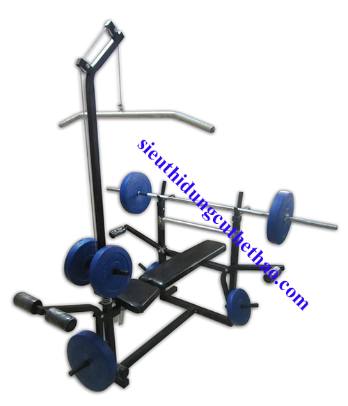 Ghế đa năng - thép vuông 30 - sieuthidungcuthethao.com.vn