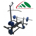 GHẾ TẬP TẠ ĐA NĂNG - THÉP VUÔNG 30