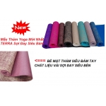 THẢM YOGA SỢI ĐAY PVC - TERRA (TẶNG KÈM TÚI ĐỰNG THẢM)