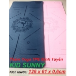 THẢM YOGA TPE SUNNY KID [6MM-126CM] (THẢM TẬP DÀNH CHO TRẺ EM)