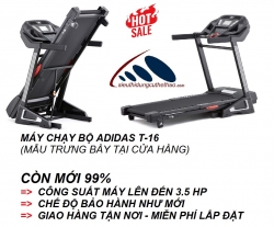 MÁY CHẠY BỘ CAO CẤP ADIDAS T16 - <font color="red">[MẪU TRƯNG BÀY]</font> <font color="blue">[SALE -20%]</font>