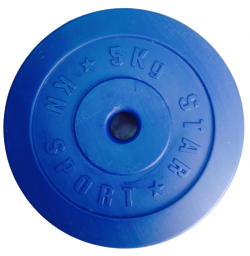 TẠ ĐĨA NHỰA 5KG