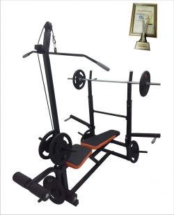 GHẾ TẬP TẠ ĐA NĂNG THANH XUÂN - THÉP VUÔNG 40 (MÀU CAM)