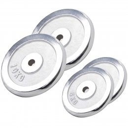 TẠ ĐĨA SẮT MẠ CROM 2,5KG