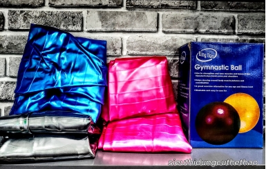 BÓNG TẬP GYM, YOGA 75CM - KING LION (KHÔNG ỐNG BƠM)