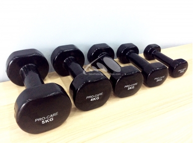 TẠ TAY CAO SU PRO-CARE 5 KG
