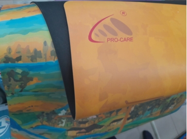 THẢM YOGA CAO SU PU ĐỊNH TUYẾN HOA VĂN PRO-CARE