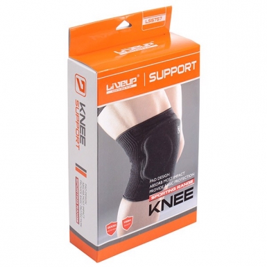 Băng Bảo Vệ Đầu Gối (Có Đệm Dày) Tập Gym, Yoga - LiveUp Sports Knee Support LS5757