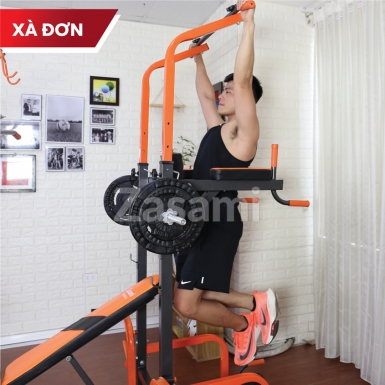 GHẾ TẬP ĐA NĂNG - XÀ ĐƠN XÀ KÉP ZASAMI SGD-8215