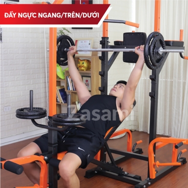 GHẾ TẬP ĐA NĂNG - XÀ ĐƠN XÀ KÉP ZASAMI SGD-8215