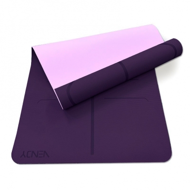 THẢM TẬP YOGA TPE VENDY 6MM ĐỊNH TUYẾN - TẶNG TÚI ĐỰNG THẢM