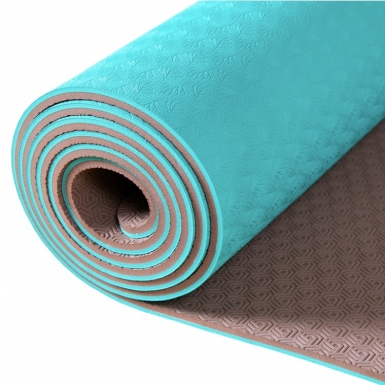 THẢM TẬP TPE YOGA MAT 2 LỚP 6MM - TẶNG TÚI ĐỰNG THẢM