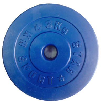 TẠ ĐĨA NHỰA 3KG