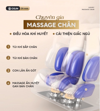 GHẾ MASSAGE SK666