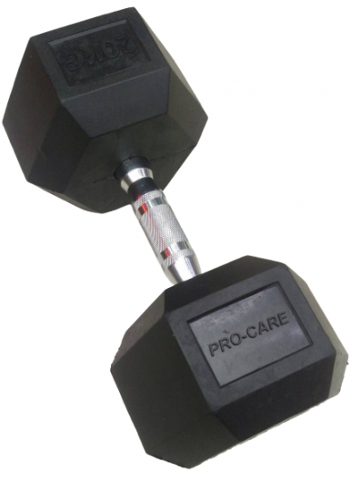 TẠ TAY LỤC GIÁC CAO CẤP PRO-CARE 20KG