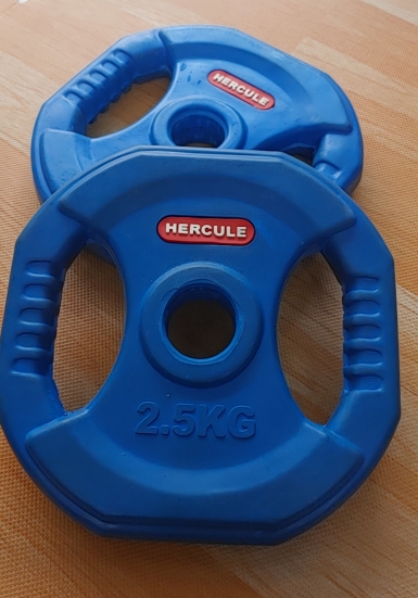 TẠ ĐĨA CAO SU HERCULE 2,5KG
