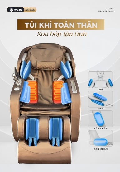 GHẾ MASSAGE SK666