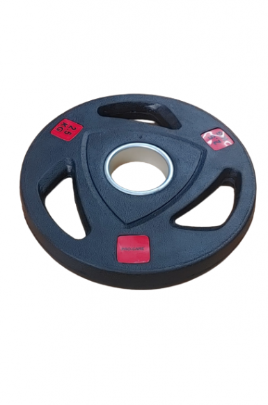 TẠ ĐĨA SẮT BỌC CAO SU PROCARE (PHUY TẠ 50) - 2.5KG