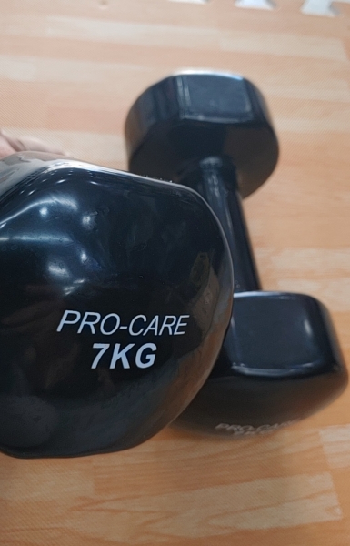 TẠ TAY CAO SU PRO-CARE 7 KG