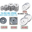 TẠ ĐĨA SẮT MẠ CROM 10KG