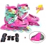 GIÀY TRƯỢT PATIN FLYING EAGLE T9 (S6S+ 8 BÁNH ĐÈN) - TẶNG KÈM BALÔ VÀ BẢO HỘ TRƯỢT PATIN - HỒNG