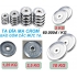 TẠ ĐĨA SẮT MẠ CROM 5KG