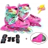 GIÀY TRƯỢT PATIN FLYING EAGLE T9 (S6S+ 8 BÁNH ĐÈN) - TẶNG KÈM BALÔ VÀ BẢO HỘ TRƯỢT PATIN - HỒNG