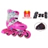 GIÀY TRƯỢT PATIN FLYING EAGLE S6S+ NEW HỒNG (TẶNG KÈM BALO + BỘ BẢO HỘ TRƯỢT PATIN)
